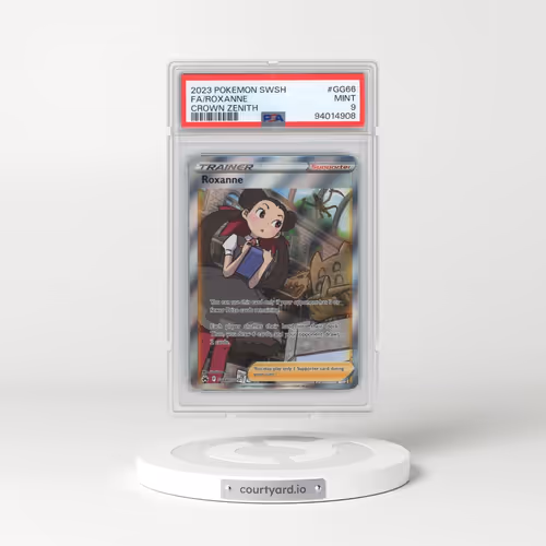 2023 Crown Zenith #GG66 Roxanne - Full Art Holo (PSA 9 MINT)