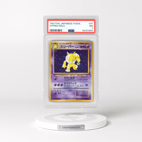 1997 Japanese The Mystery of the Fossils #97 Hypno - Holo (PSA 7 NM)