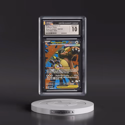 2025 Mega Evolution - MEG EN #164/132 Mega Kangaskhan ex - Ultra Rare Holo (CGC 10 GEM MINT)