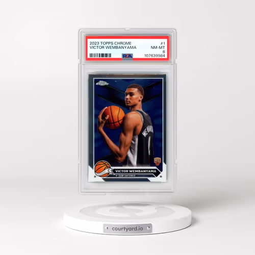 2023 Topps Chrome #1 Victor Wembanyama (PSA 8 NM-MT)