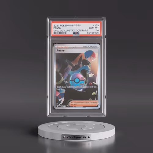 2024 Pokémon Paf EN-Paldean Fates #239 Penny - Special Illustration Rare (PSA 10 GEM MINT)