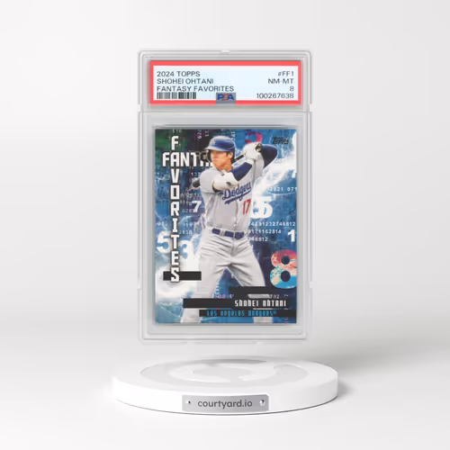 2024 Topps Fantasy Favorites #FF1 Shohei Ohtani (PSA 8 NM-MT)