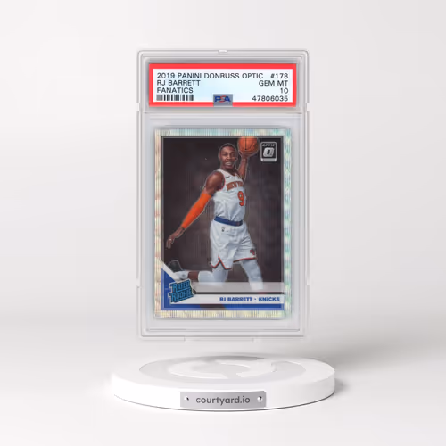 2019 Panini Donruss Optic #178 RJ Barrett - Fanatics (PSA 10 GEM MINT)