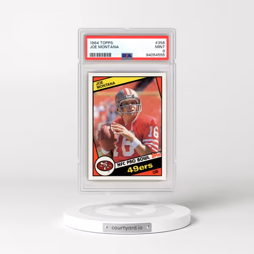 1984 Topps #358 Joe Montana (PSA 9 MINT)
