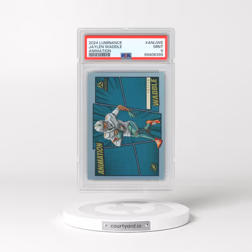 2024 Panini Luminance Animation #ANIJWE Jaylen Waddle (PSA 9 MINT)