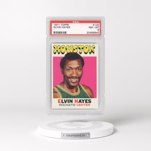 1971 Topps #120 Elvin Hayes (PSA 8 NM-MT)