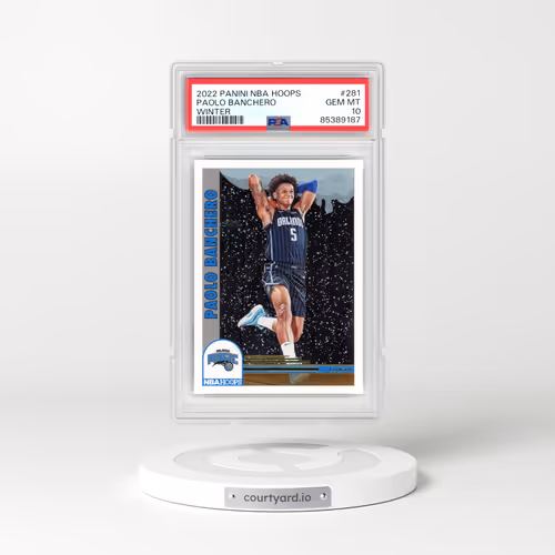 2022 Panini NBA Hoops #281 Paolo Banchero - Winter (PSA 10 GEM MINT)