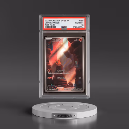2023 Pokémon Sv2a-Pokemon 151 #168 Charmander - Art Rare (PSA 10 GEM MINT)