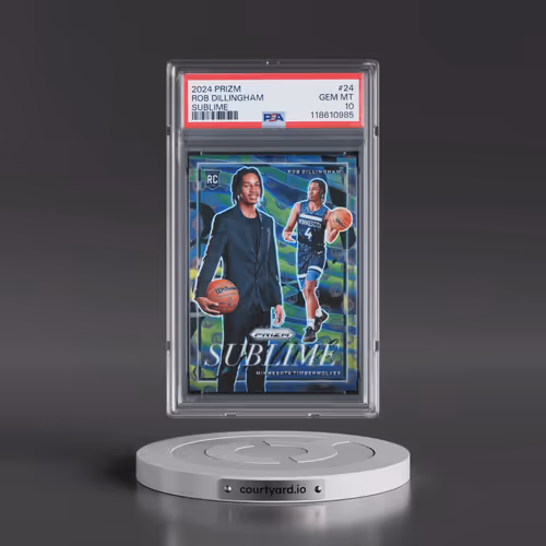 2024 Panini Prizm Sublime #24 Rob Dillingham (PSA 10 GEM MINT)