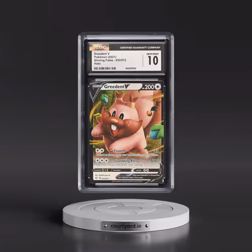 2021 Shining Fates #053/072 Greedent V - Holo (CGC 10 GEM MINT)