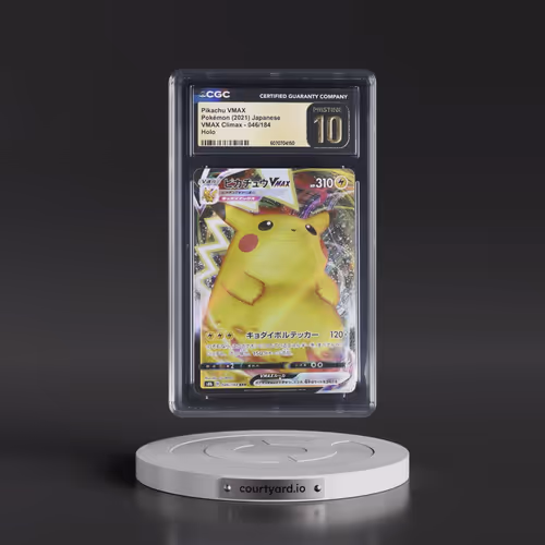 2021 VMAX Climax #046/184 Pikachu VMAX - Holo (CGC 10 PRISTINE)