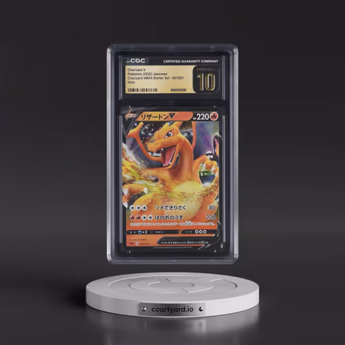 2020 Charizard VMAX Starter Set - SC (Red) #001/021 Charizard V - Holo (CGC 10 PRISTINE)