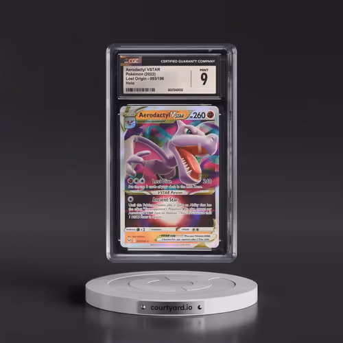 2022 Lost Origin #093/196 Aerodactyl VSTAR - Holo (CGC 9 MINT)