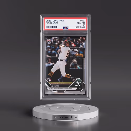 2025 Topps Now #687 Nick Kurtz (PSA 10 GEM MINT)