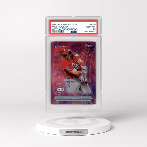 2023 Bowman's Best Astral Projections #AP8 Matt Mclain (PSA 10 GEM MINT)