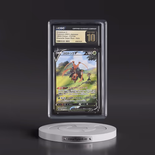 2021 VMAX Climax #213/184 Kricketune V - Character Super Rare Holo (CGC 10 PRISTINE)