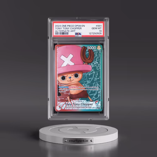 2024 One Piece Two Legends #001 Tony Tony Chopper - Alternate Art (PSA 10 GEM MINT)