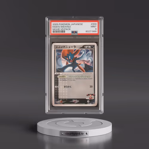 2005 Pokémon Movie VS Pack #009 Kidd's Weavile (PSA 9 MINT)
