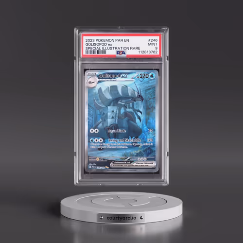 2023 Pokémon Par EN-Paradox Rift #246 Golisopod EX - Holo Special Illustration Rare (PSA 9 MINT)