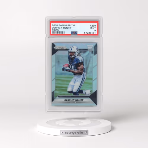 2016 Panini Prizm #298 Derrick Henry - Prizm (PSA 9 MINT)