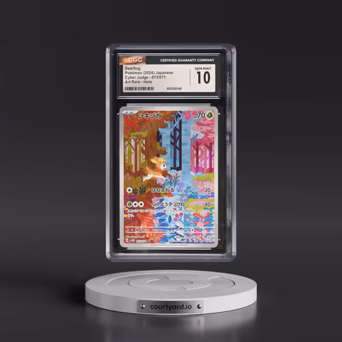 2024 Cyber Judge #073/071 Deerling - Art Rare Holo (CGC 10 GEM MINT)