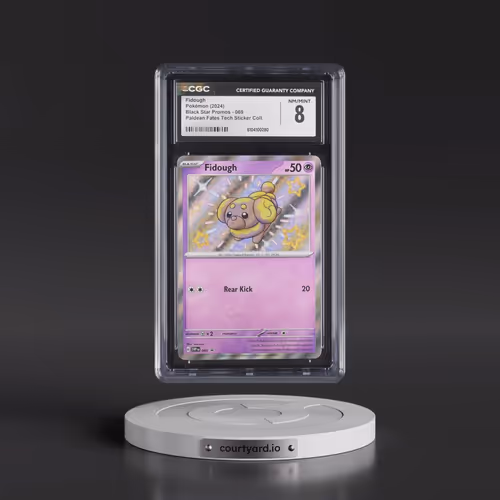 2023 Black Star Promos - Scarlet & Violet SVP EN #069 Fidough - Paldean Fates Tech Sticker (CGC 8 NM