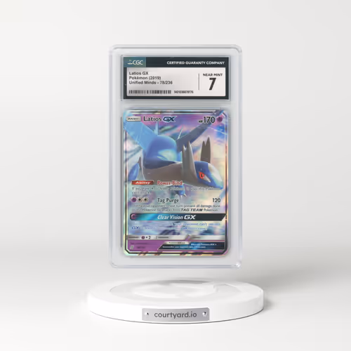 2019 Unified Minds #78/236 Latios GX - Holo (CGC 7 NM)