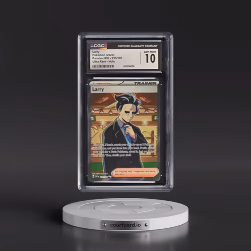 2023 Pokémon Par EN-Paradox Rift #235 Larry - Ultra Rare (CGC 10 GEM MINT)