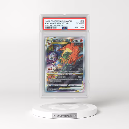 2022 Pokémon Sword & Shield Vstar Universe #212 Charizard Vstar - Full Art (PSA 10 GEM MINT)