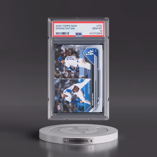 2025 Topps Now #721 Shohei Ohtani (PSA 10 GEM MINT)