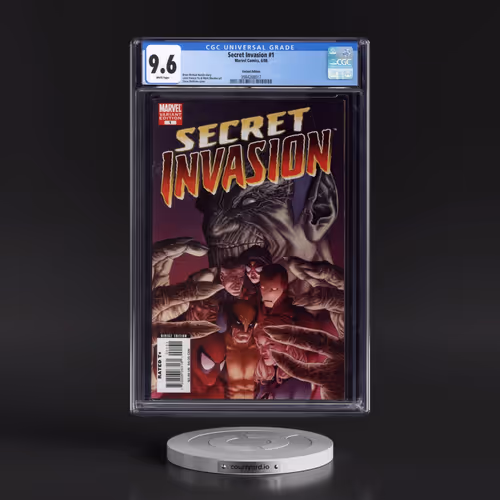 Secret Invasion #1 CGC 9.6 White Pages (Marvel Comics, 6/08) - Universal Variant Edition