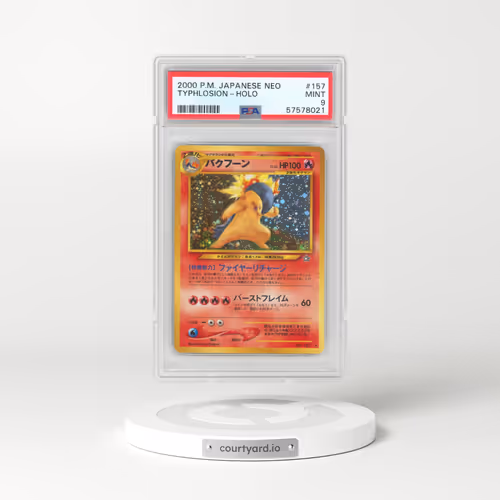 2000 Pokémon Neo #157 Typhlosion - Holo (PSA 9 MINT)