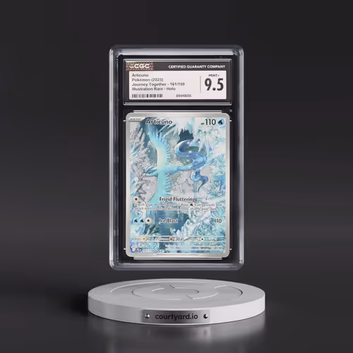 2025 Pokémon Jtg EN-Journey Together #161 Articuno - Illustration Rare (CGC 9.5 MINT+)