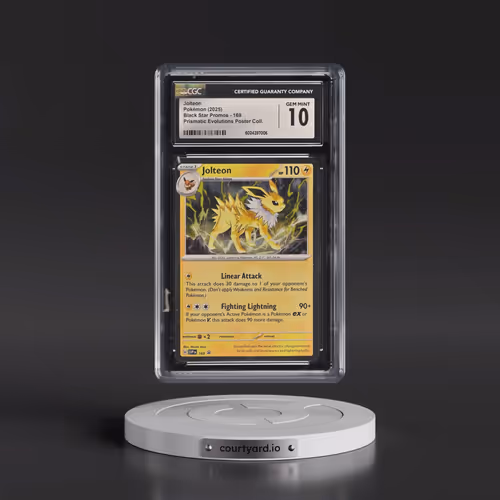 2023 Black Star Promos - Scarlet & Violet SVP EN #169 Jolteon - Prismatic Evolutions Poster Collecti