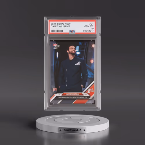 2024 Topps Now #D1 Caleb Williams (PSA 10 GEM MINT)