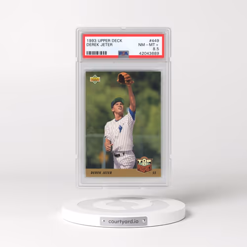 1993 Upper Deck #449 Derek Jeter (PSA 8.5 NM-MT+)