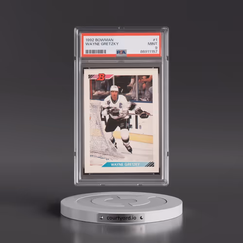 1992 Bowman #1 Wayne Gretzky (PSA 9 MINT)