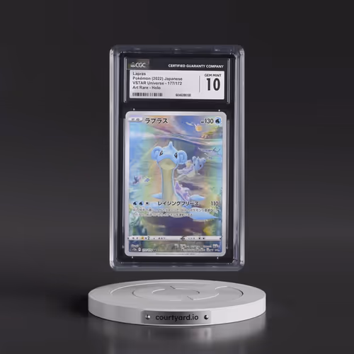 2022 VSTAR Universe #177/172 Lapras - Art Rare Holo (CGC 10 GEM MINT)