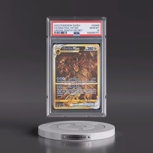 2023 Pokémon Sword and Shield Crown Zenith #GG69 Giratina Vstar - Full Art Secret (PSA 10 GEM MINT)