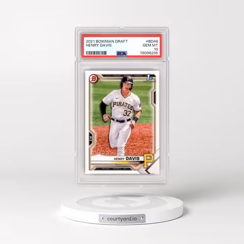 2021 Bowman Draft #BD48 Henry Davis (PSA 10 GEM MINT)