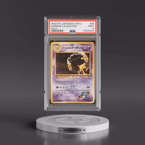 1999 Pokémon Gym 2 #65 Sabrina's Alakazam - Holo (PSA 9 MINT)
