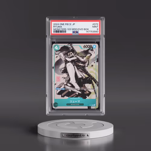 2024 One Piece Japanese Promos #072 Ryuma - Monsters 103 Mercies Dragon Damnation Official Guidebook