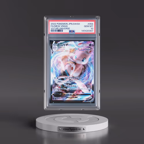 2022 Pokémon Sword & Shield Vstar Universe #054 Mew Vmax - Full Art (PSA 10 GEM MINT)