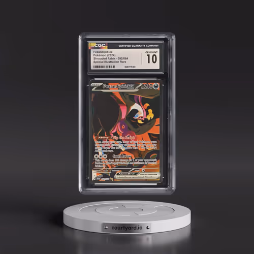 2024 Pokémon Sfa EN-Shrouded Fable #092 Fezandipiti EX - Holo Special Illustration Rare (CGC 10 GEM