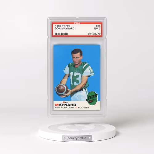 1969 Topps #60 Don Maynard (PSA 7 NM)