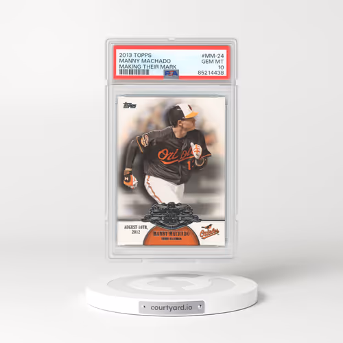 2013 Topps #MM-24 Manny Machado - Making Their Mark (PSA 10 GEM MINT)