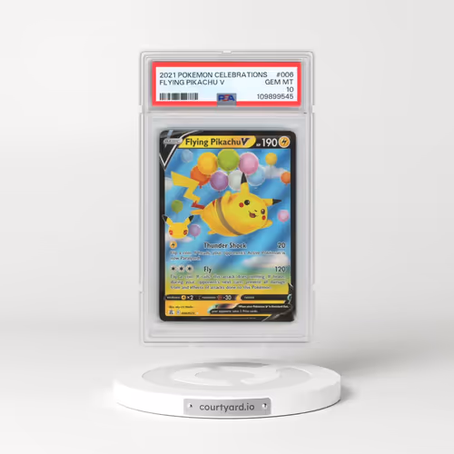 2021 Pokémon Celebrations #006 Flying Pikachu V - Holo (PSA 10 GEM MINT)