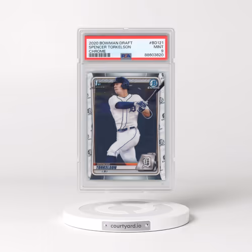 2020 Bowman Draft #BD121 Spencer Torkelson - Chrome (PSA 9 MINT)