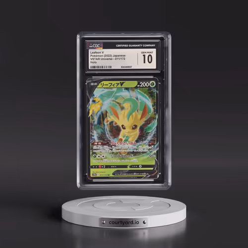 2022 VSTAR Universe #011/172 Leafeon V - Holo (CGC 10 GEM MINT)