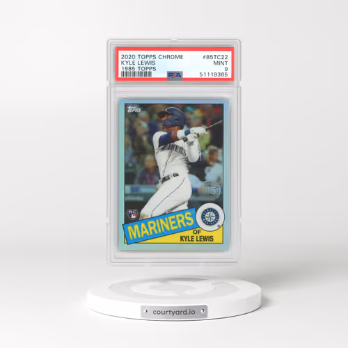 2020 Topps Chrome 1985 Topps #85TC22 Kyle Lewis (PSA 9 MINT)